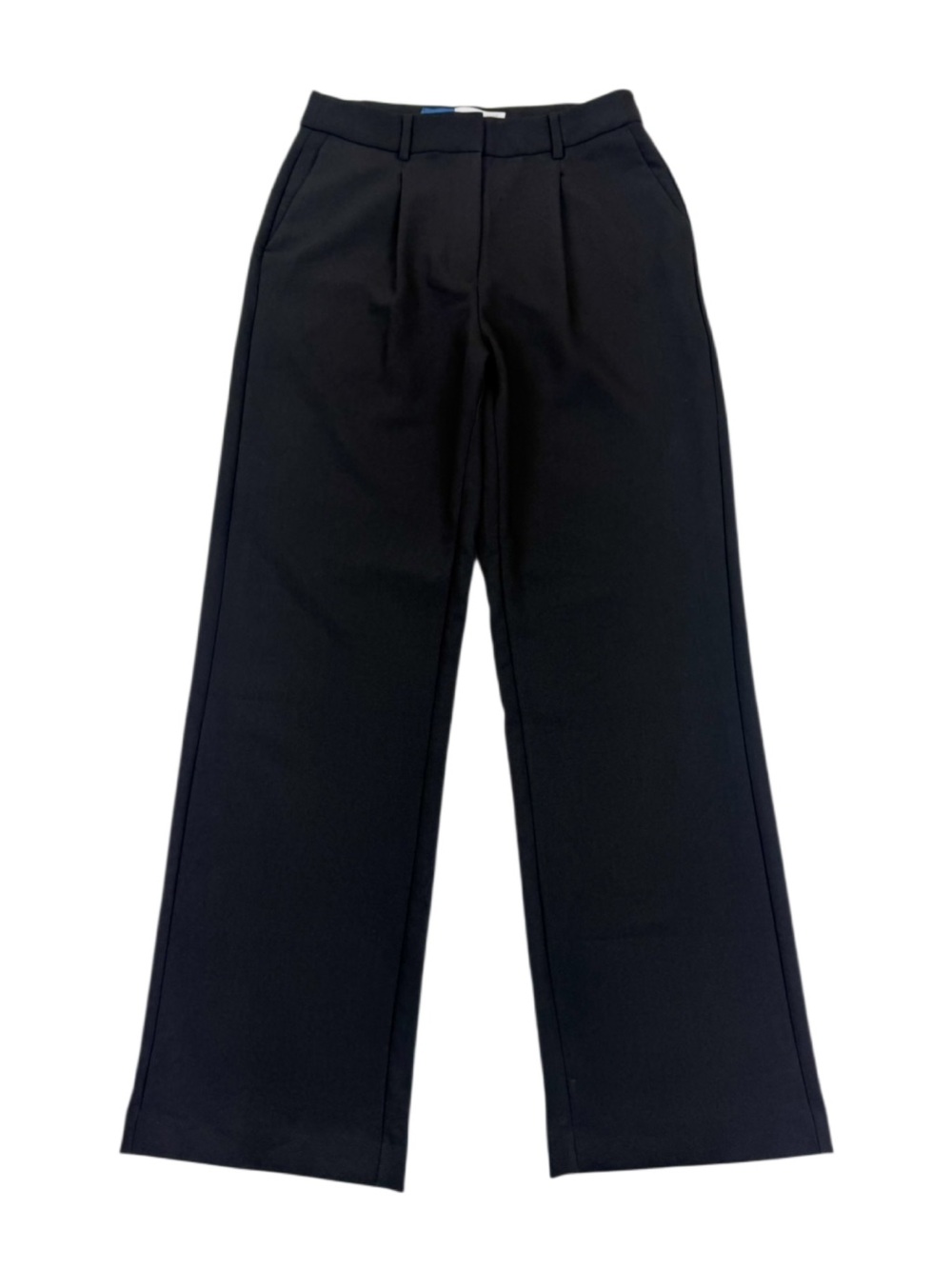 Old Navy Extra High Rise Taylor Wide Leg Trouser Dress Pants Black Size 4 Tall